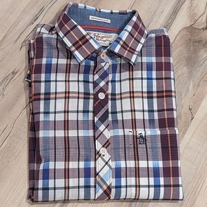 Men's Original Penguin by Munsingwear Long Sleeve Button Down Shirt